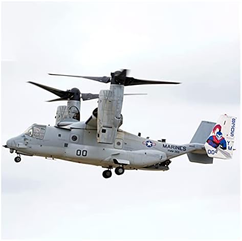 Модели на авиони 1/144 Fit for Navy MV-22B Osprey Tilt-Rotor Transport Aircraft v22 Die-Cast Завршен модел на подарок Графички приказ