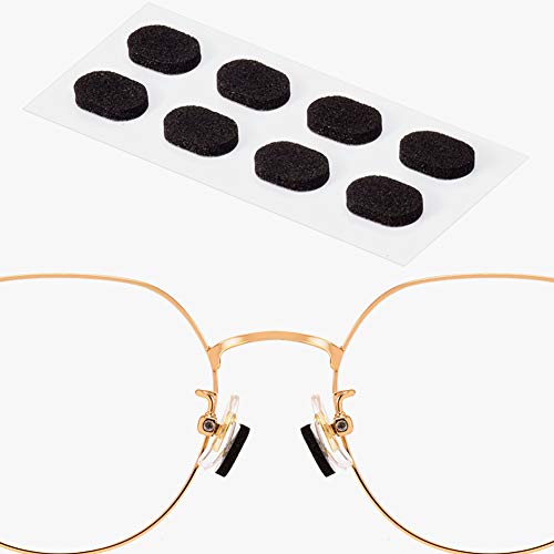 Вкупно 6 Листови 24 Пара Самолепливи Анти-Лизгачки Очила За Очила Мека Пена Влошки За Нос Тенки Носеви За Очила Очила За Сонце Очила