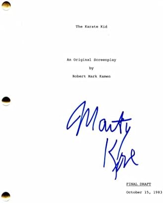 Мартин Кове го потпиша АВТОГРАФИЈАТА КАРАТИ КАТЕР СИТЕ СИТЕ - ПОСТАВУВАЕ РАЛФ МАККИО, Кобра Каи