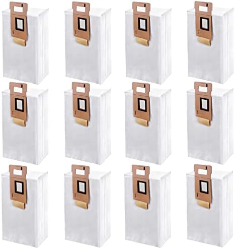 12пакувајте Вакуумски Кеси За Xiaomi Roborock S7 T7S T7 Плус / T7S Плус Правосмукалка За Автоматско Празно Пристаниште, 3l Торба