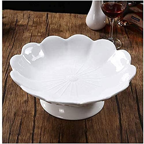 Јапонски керамички сад за садови за садови за садови, бел сад за миење садови во облик на сад со голема големина на сад со голема големина на