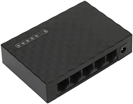 Прекинувач Gigabit Ethernet, 1000m 5 порта стабилен менувач 100240V продавница за напред режим мрежен прекинувач LED панел за компјутер
