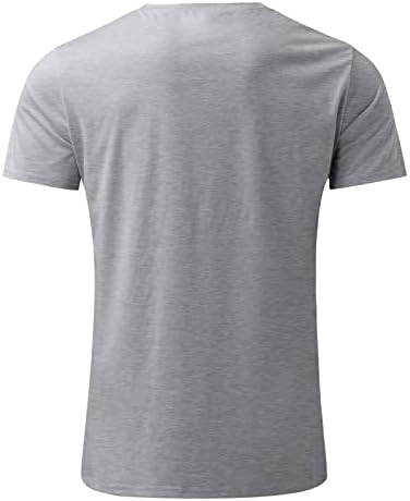 Мажи маички графички гроздобер пролетен печатен врат ракав гроздобер делумно потресена тркалезна кошула тенки маици за
