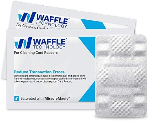 Kicteam Waffletechnology картичка за чистење на паметни картички за чистење картички, 40 пакет