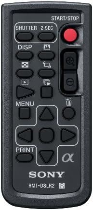 Безжичен далечински управувач на Sony RMTDSLR2 за Alpha & Nex,