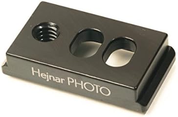 Фотографија на Хејнар 0,8 инчи плоча со две слотови & 1/4-20 прислушувана дупка. Направено во САД