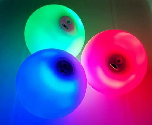 X3 LED топки за жонглирање со LED, мали
