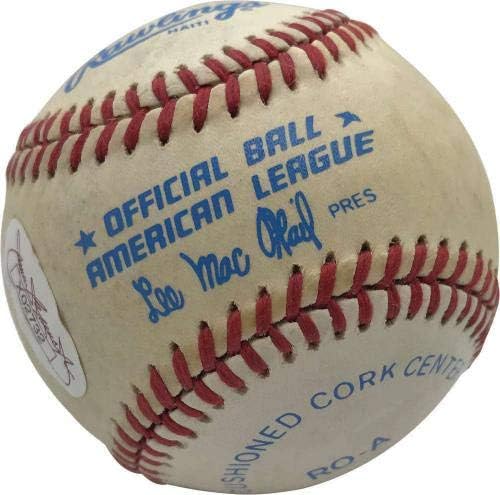 Хенк Гринберг потпиша автограмиран ОАЛ Бејзбол ЈСА - автограмирани бејзбол