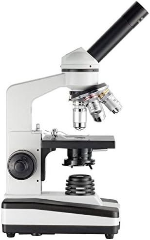 ЛВ Научен Напреден Студентски Микроскоп со Ахроматни Цели, Крем ЕДМ-М04А-ДАЛП