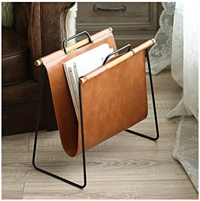 Списание FCHMY Rack Solid Wood Magazine Rack весник решетката за домаќинства остатоци за складирање решетката за решетки