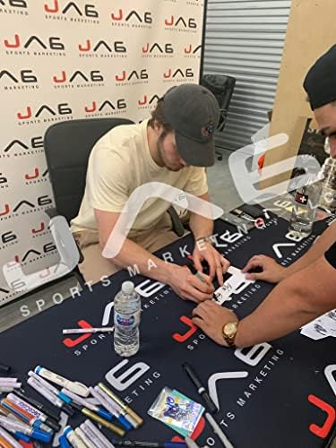 Mikhail Sergachev Autographed потпишан Jerseyерси НХЛ Тампа Беј Молња JSA COA