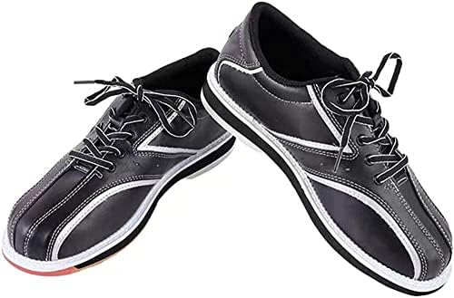 Професионални чевли за куглање со машки гемеци, отпорни на одење чевли за дишење екстремно светло тренер за мека куглање патики