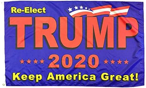 MWS 3x5 3'x5 ' Реизбран Трамп 2020 Знаме &засилувач; Направи Америка Голема Бела Црвена Шапка Сет Grommets Двојно Зашиени Премиум Квалитет