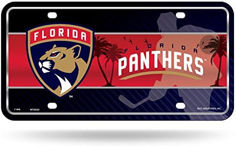 НХЛ Флорида Пантерс Метална табла со регистарска табличка
