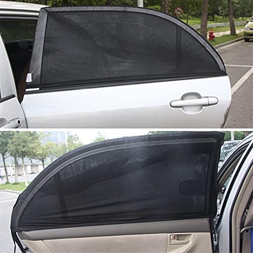 Suoteng Universal Elastic Car Window Sunshades, Car Window Shades Sun Cover Cover Cover Side Baby Baby UV Protection Block