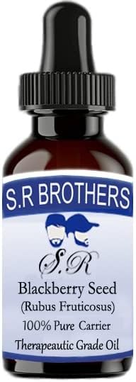 S.R браќа Blackberry Seed чиста и природна терапевтска носачка масло од 50 ml