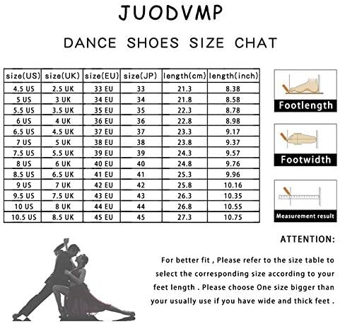 JuoDVMP женски ринестон латински танцувачки чевли сатенски салса салса танцувачки перформанси чевли ycl430
