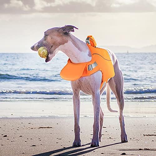 Јанџинг кучиња плови за пливање, кучиња јакна од кучиња рефлексивни и прилагодливи зачувани елек за пловење и пливање за мали средни