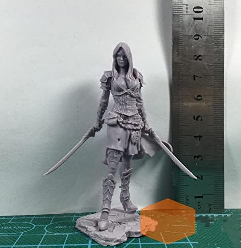 Гудмоел 1/24 75мм Античка фантазија комплет за модел на женски воини во воинствена воинствена воинствена воин