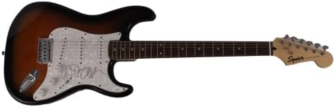 Дејв Чапел потпиша автограм со целосна големина Fender Stratocaster Electric Guitar W/James Spence JSA Автентикација - шоу на Chappelle, половина