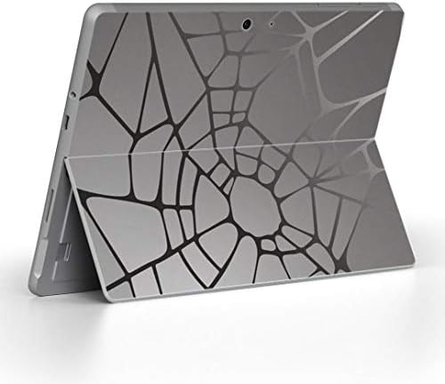 Декларална покривка на igsticker за Microsoft Surface Go/Go 2 Ultra Thin Protective Tode Skins Skins 000362 Spider Web Gradation