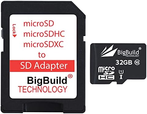 BigBuild Технологија 32gb Ултра Брз 80MB / s Microsdhc Мемориска Картичка За Motorola Moto G8, G8 Play/Плус/Power/Power Lite
