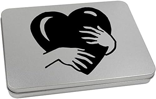 Azeeda 80mm 'Hugging Heart' Metal Hinged Clage/Coster Cox