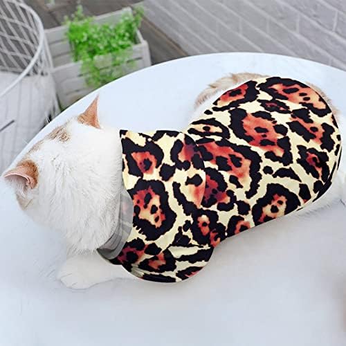 Симпатична животинска печатена кучиња качулка пуловер џемпер мека облека за домашно милениче со качулка од палто за кучиња мачка