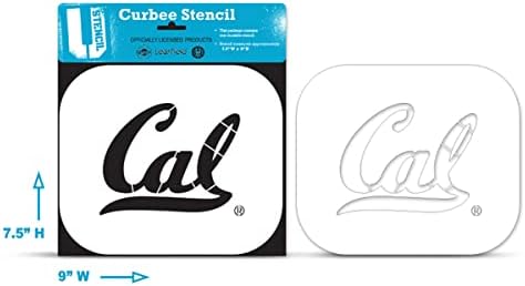 U-Stencil California Berkeley Cal Curbee Stencil-Caboos-601