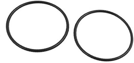 X-Ree 50 PCS Black 35,5mmx1.8mm отпорен на масло запечатување прстен О-форма NBR гума гума (50 Piezas Negro 35.5mmx1.8mm Anillo de Sellado Resistente