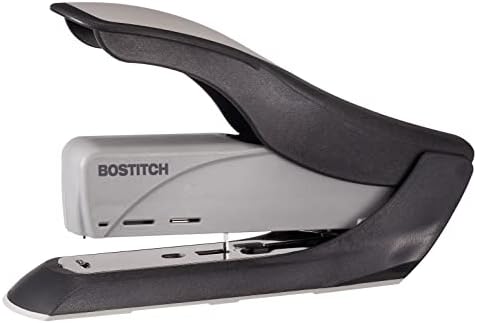 Bostitch 60 лист тешки степлер - два прста, без напор, спојлер на пролет - Grey & PaperPro 1913 Heavy Duty 23/13 Staples, 100 лим капацитет