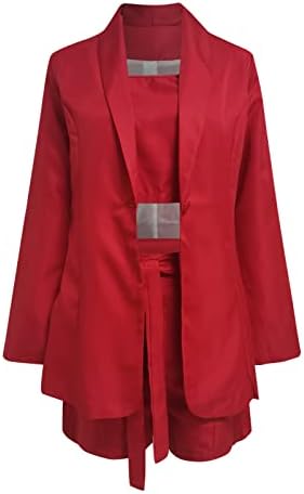 Xiloccer omeенски палта и јакни женски обични лесни теки јакна тенок палто со долги ракави, размачкани деловни деловни палта