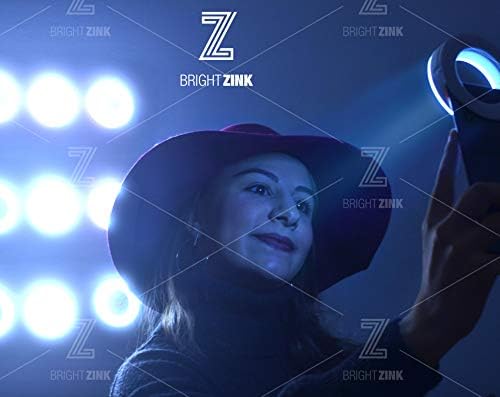 Z BRIGHTZINK Мини Прстен Светлина-USB Полнење Selfie Светло Прстен - 40 LED Сијалица, Пренослив Круг Светлина-Клип-На Прстен Светло