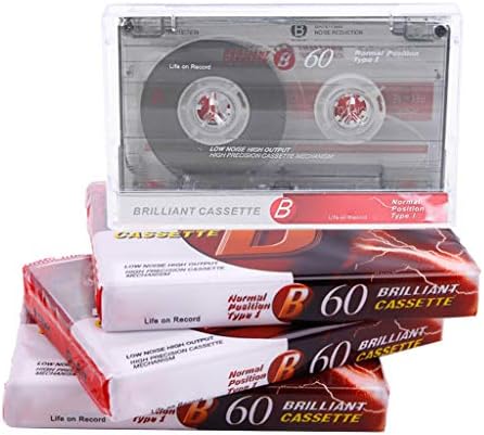2 парчиња 60 минути стандардна касета празна лента плеер празен магнетски аудио лента за снимање за снимање на говорна музика MP3 /DVD