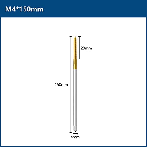 Завртка допрете вежба M2-M12 Thread Tap Straight Flute 90-150 Metritr Mother Plag Tap За метални алатки за навојување на завртки