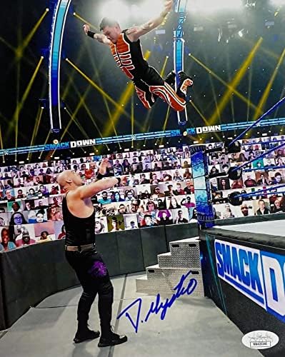 WWE Ексклузивен Доминик Мистерио потпиша автограмиран 8x10 Фото ЈСА автентична 3 - Фотографии за автограми во борење