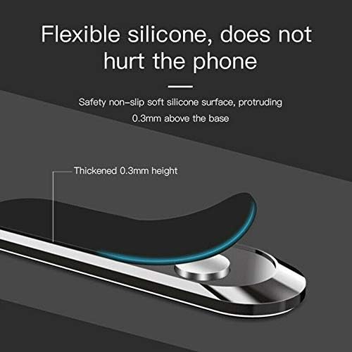 Lanmino Mini Strip форма магнетски држач за телефонски држачи за држач за држач за метал магнет GPS табла за iPhone Samsung Xiaomi Wall