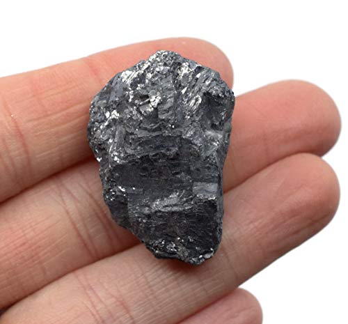 Сурова галена, минерален примерок - приближно. 1 - Избран геолог и рачно обработено - одлично за научни училници - лаборатории