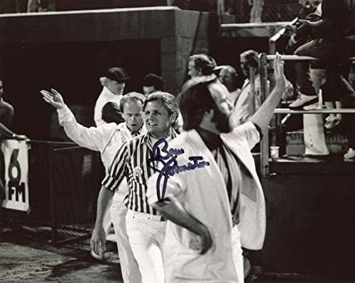 Брус Johnонстон потпиша автограмирана 8x10 фотографија на легендата за момчиња на плажа Бекет Бас