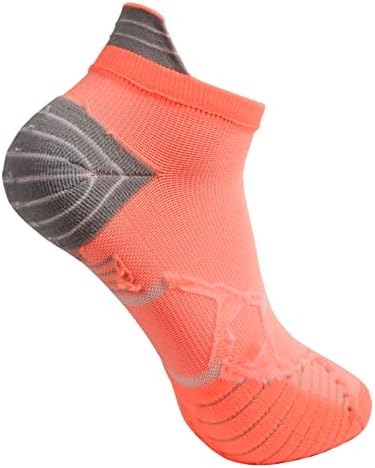Прсти и нозе машки перничени нискократни анти-блистер четвртина компресија што работи со велосипедски чорапи