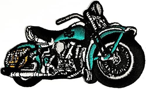 Кленплус 3 парчиња. Мотоцикл Гроздобер Класичен Мц Клуб Лепенка Везено Возило Цртан Филм Железо На Значка Шие На Лепенка Облека Везење Апликација