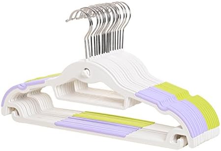Yumuo пластична облека решетката анти-лизгање лесни лавици за возрасни облека за облека за облека облека облека облека облека виси-.