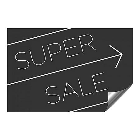 „Супер продажба-базична црна“ тешка индустриска само-лепенка за алуминиумски wallидови | 48 x32