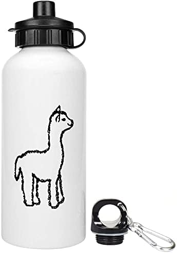Шише за еднократно шише/пијалоци на Azeeda 600ml 'llama'