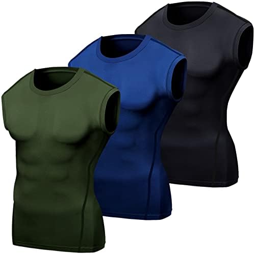 Нова брза сува компресија на мажите DFEN под дрес на основниот слој се вклопуваат во ладна опрема околу маицата на резервоарот без ракави без