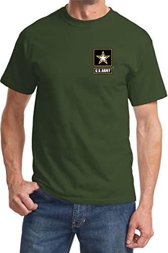 Купете кул кошули маица на американската армија маица пред и назад