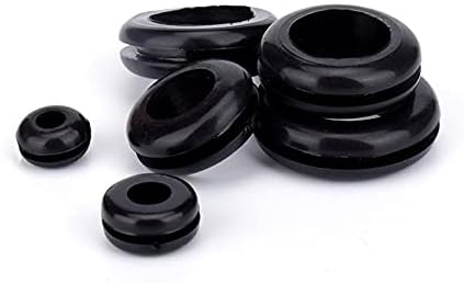 20 парчиња дебелина гума заптивка прстен запечатување на маслото за запечатување на заптивка за заптивка за заштита на жица кабел за заштита