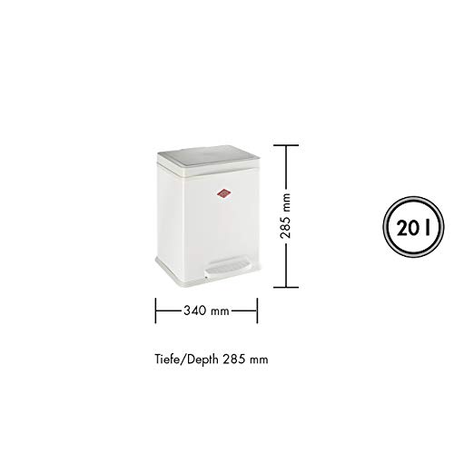 Wesco Dushbin Eco-Collector 1x20 литар бело 380 511-01