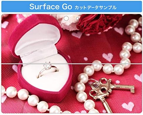 Декларална покривка на igsticker за Microsoft Surface Go/Go 2 Ultra Thin Protective Tode Skins Skins 000996 Marry Ring