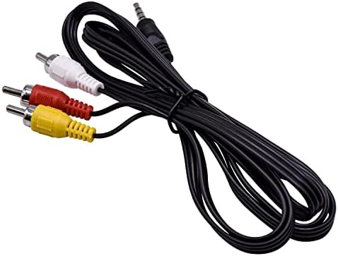 HQRP AV Audio Video Cable/кабел Компатибилен со JVC GR-D290US GR-D295US GR-D32US GR-D33US GR-D347US GR-D350US камера